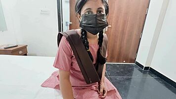 Indian College Girl's Home Pounding