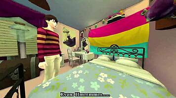 College Cram Session Turns Into Sims 4 Machinima Roleplay