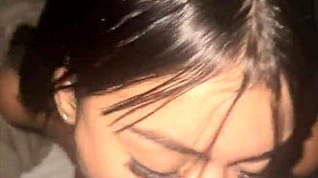 top model teen chokes gags on monster cock sloppy facial