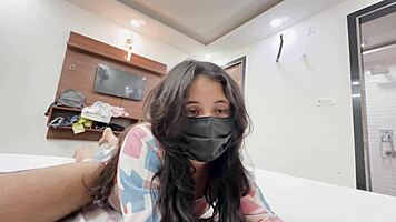 sexy indian babe fucked hard at home with hindi audio