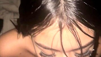 top model teen chokes gags on monster cock sloppy facial