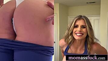 Stepson Trades Buttplug for Milf's Tight Anal Action