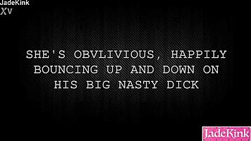 a sneaky cheater pulls off the condom mid-thrust