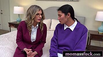 Stepson Trades Buttplug for Milf's Tight Anal Action