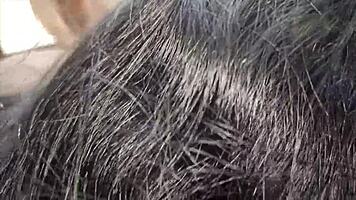 Hands Tied in Sensual BDSM with Passionate Indian Couple