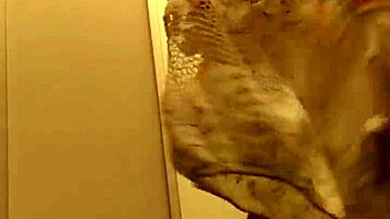 spy cam peeks at teen's nude curves in white dresses