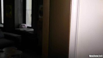 round ass teen friend gets accidentally fucked hard doggystyle