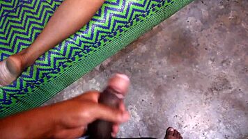 indian roommates sneak rough homemade doggystyle pounding her big ass hairy pussy bent over in skirt with dirty hindi moans