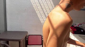 colombian milf sneaks peeks at my horny body showering sensual taboo watch turns into sexy mature play