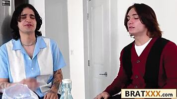 Wild orgy parody swaps busty milfs and teens in taboo frenzy