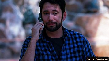 busty tattooed babe rides cock in erotic taboo fantasy storyline