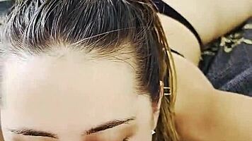 god, this messy blowjob with sloppy rimming and face fucking is wild