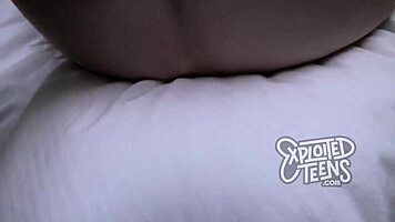 dizzy 18yo blonde licks sucks swallows creampie too 🍆💦😍