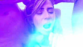 Jazmine White Teases with Real Intense Double Penetration Power