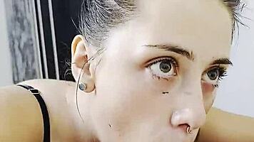 god, this messy blowjob with sloppy rimming and face fucking is wild