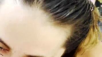 god, this messy blowjob with sloppy rimming and face fucking is wild