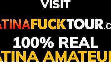 Hey tattooed latina babe wanna suck this big dick lollipop?