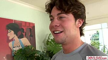 big titted cougar milf demands rough deepthroat face fuck from young stud