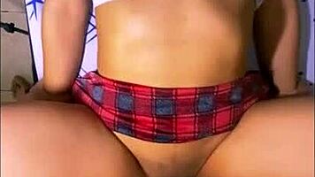 stepdaughter's shy pussy aches for deep penetration!