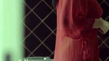 latvian simone: watch my big tits bath seduction