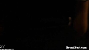 betrayed figure gets branded firmly then prepped for intense shipping ordeal