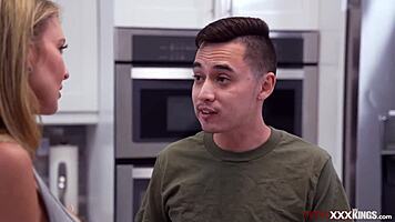 stepmom: creampie my milf pussy in bathroom now