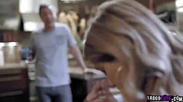 Hey caught you masturbating teen now take this pussy creampie pounding