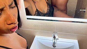 did you see your girlfriend catch me pounding her hot latina milf friend?