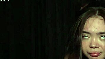 she aced his exam with that huge tool in homemade heat