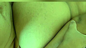 Single mom fucked doggy while kids play outside