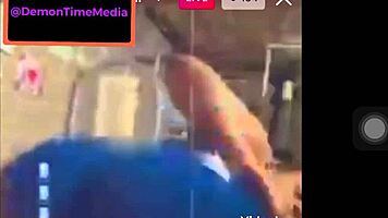 Instagram Twerking Demon Time Showcases Ebony Big Ass Dancer