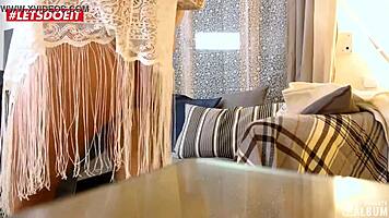 sexy photo shoot turns into wild creampie ride for vanessa decker