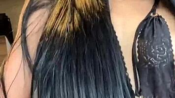 big tits latina anal slut rims squirts in reverse cowgirl bliss