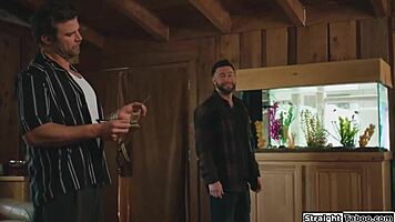 ember snow rewards her saviors with busty petite dp action