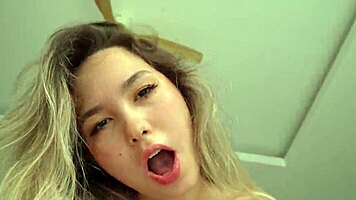 wettest pussy takes cock deep inside her tight hole