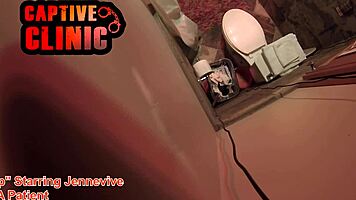 naked latina patient bloopers from gyno exam behind scenes