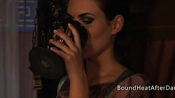 Voyeur Naughty Lady Fingers Lesbian Slave Hungrily