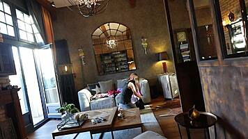 hot european college girl tricked into porn casting photoshoot