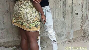 village party babe bent over for big cock pounding?