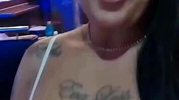 bia fire empties balls in quick erotic backstage romps