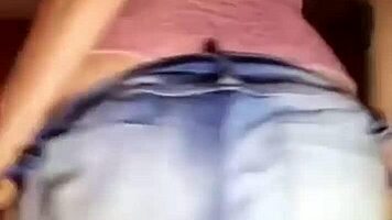 Curvy mature Latina MILF strips teases with vibrator in shaved pussy then showers sensually