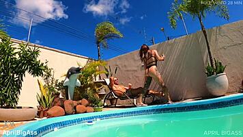 pool assfuck to mouth with face cum loads i swallow all