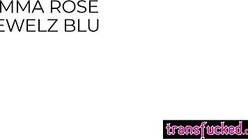 Transfucked.com - Teen Shemale Yoga Instructor Emma Rose Fucks Big Ass Teen Jewelz Blu