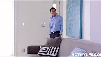 Fit big tits blonde milf alexis fawx seduces young best friend with bimbo lust