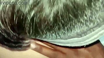 guy sits her on chair licks wet pussy then slides cock in