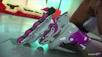 blonde melissa black tempts guy into deep anal femdom roleplay