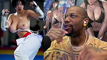 big titted japanese sluts strip sweaty milky tits during intense train workout