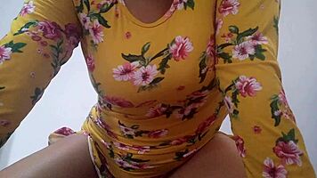 latina masturbates fingering wet pussy all day creamy squirt orgasm