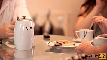 Minx's Wild Ride with Older Lover Ends in Hot Ass Cum Blast