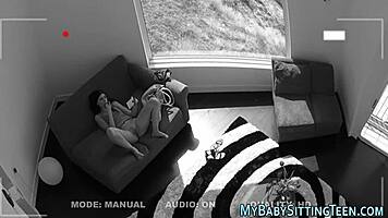 curious teen babysitter fingered to creampie in intense pov session
